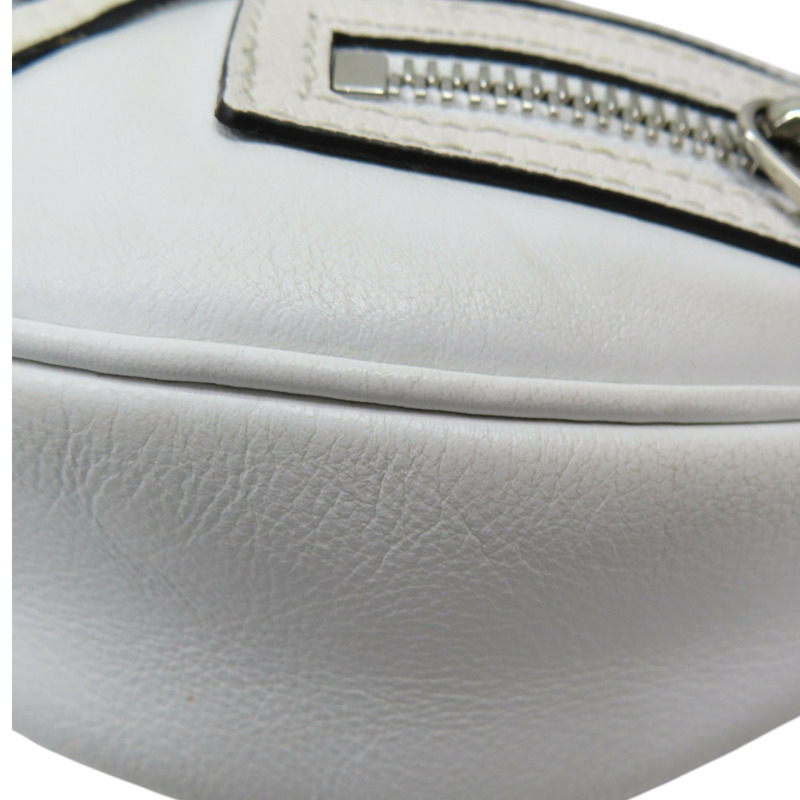 白色 牛皮 兩用包-14