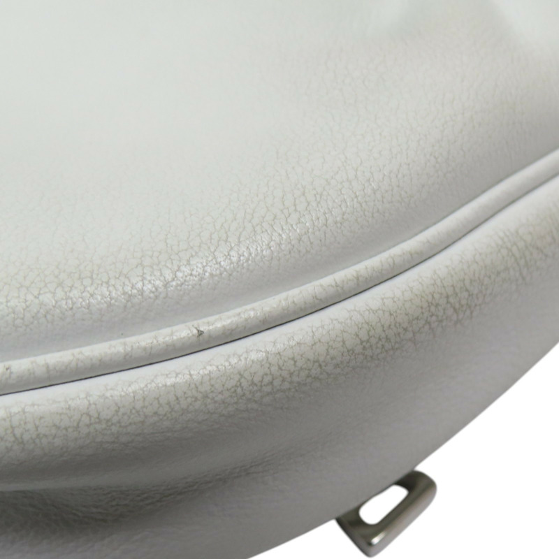 白色 牛皮 兩用包-18