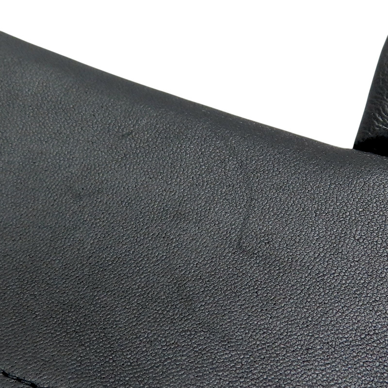 黑色 菱格紋 羊皮 COCO 25 鍊帶 肩背包 A01112-18