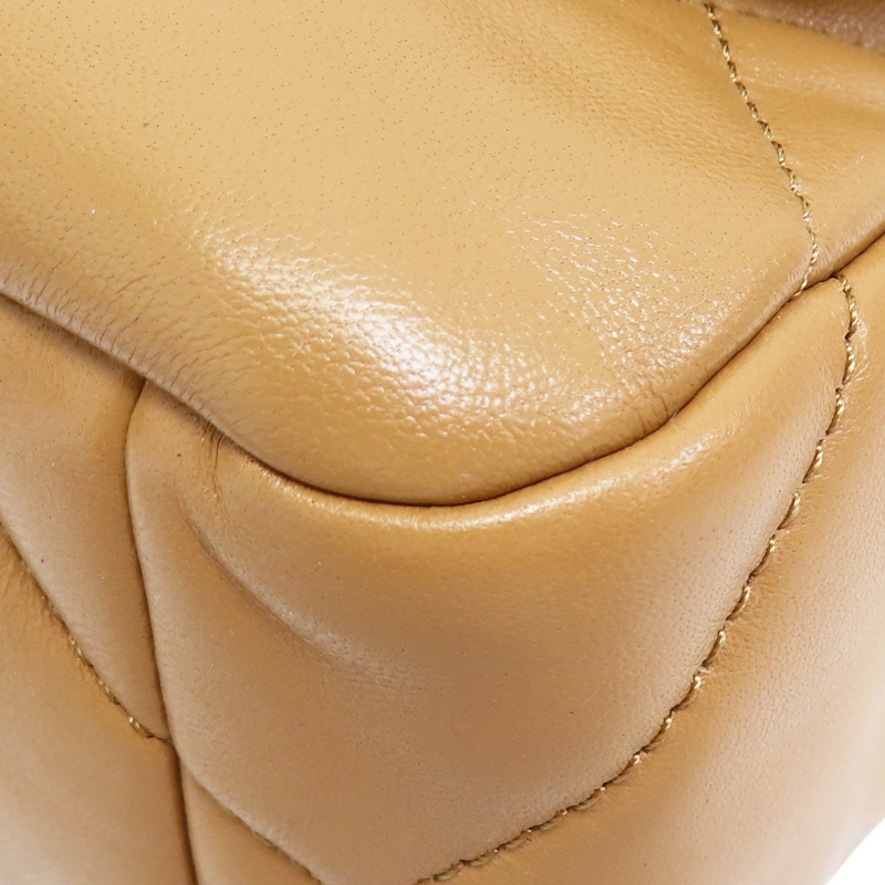 卡其色 羊皮 19 Bag 26Cm 鍊帶 肩背包 AS1160-10