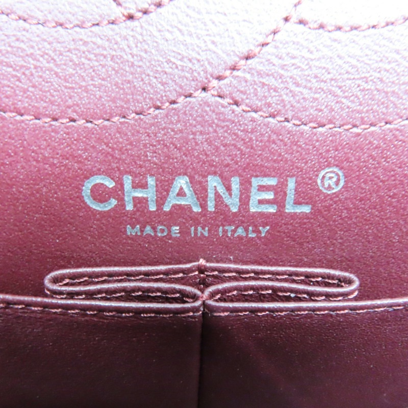 黑色 山型紋 牛皮 So Black 2.55 鍊帶 肩背包 (無卡)【CHANEL 香奈兒】 A37587-5