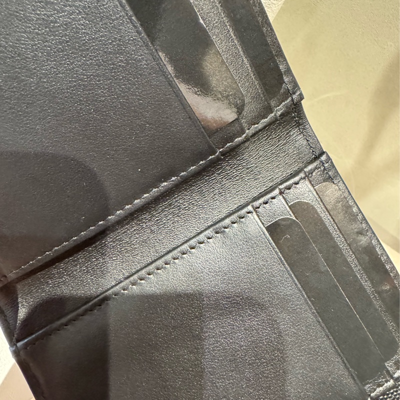 CHANEL 銀釦大C logo卡包-3