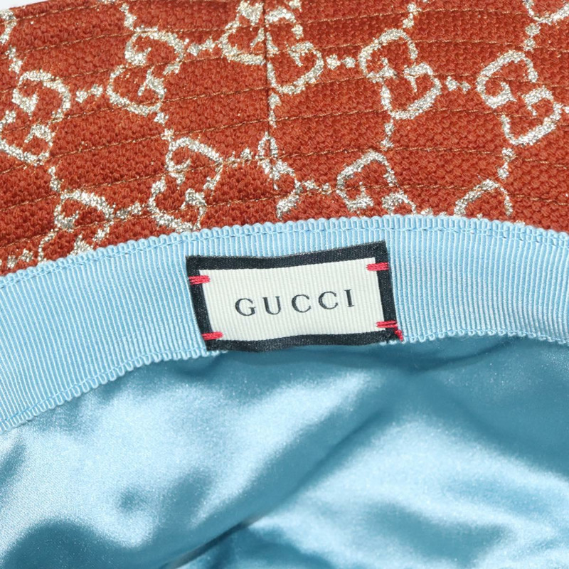 【日本直送】GUCCI GG 帆布漁夫帽 L 棕色 631951 正品 am8717-6
