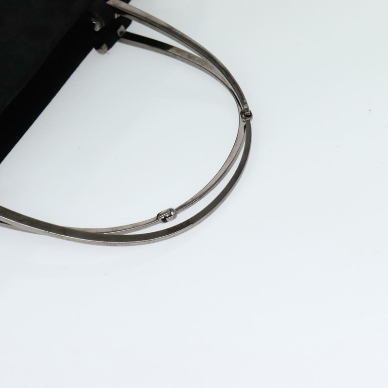 【日本直送】GUCCI 手提包 麂皮 黑色 銀色 002 1025 正品 ep9555-6