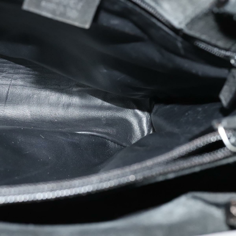 【日本直送】GUCCI 手提包 麂皮 黑色 銀色 002 1025 正品 ep9555-17