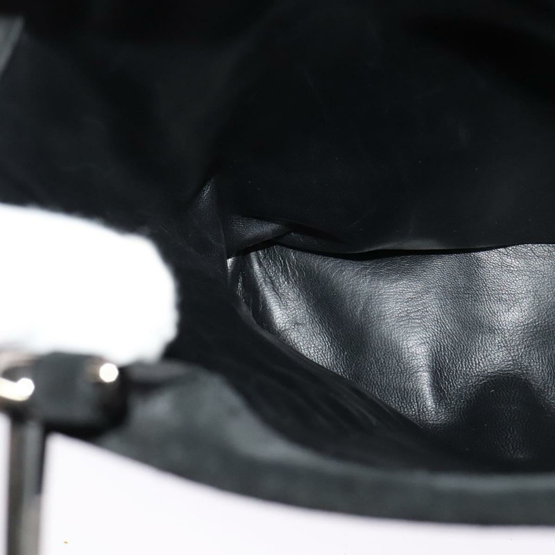 【日本直送】GUCCI 手提包 麂皮 黑色 銀色 002 1025 正品 ep9555-21