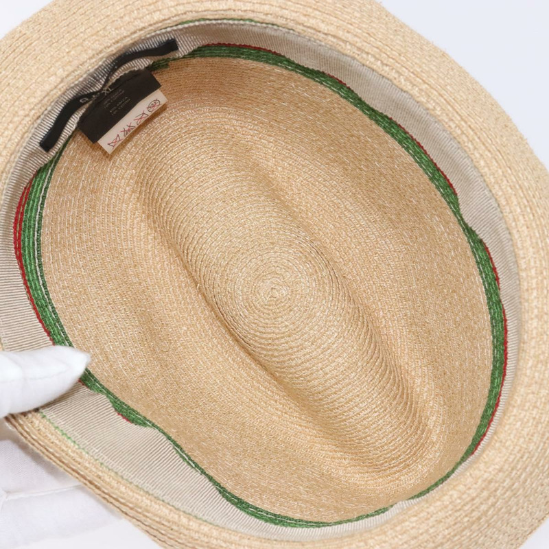 【日本直送】GUCCI Web Sherry 系列帽子，Abaca 布料，米色、紅色、綠色，貨號 234137，正品，yk18743-5