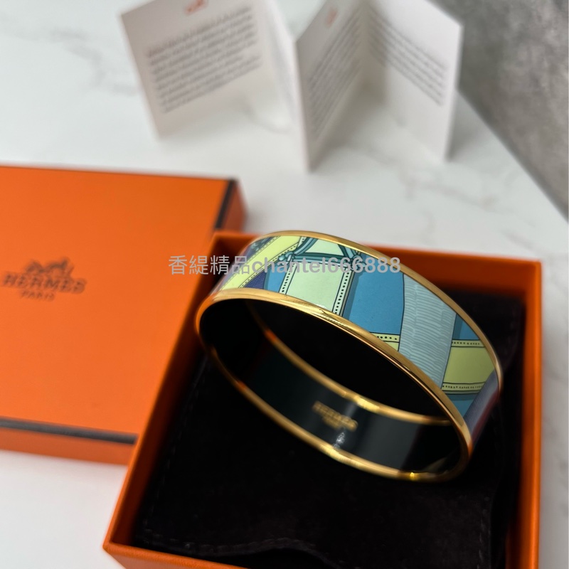 💗香緹國際精品💗騎兵珐瑯手環 極新-1