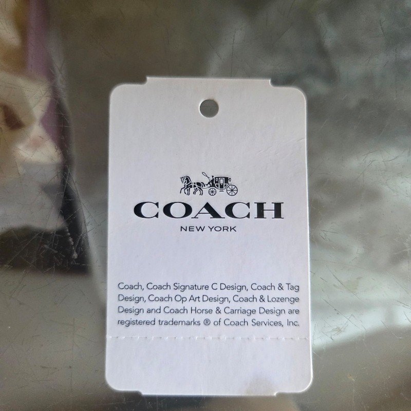 COACH CLOGO金屬扣兩用波士頓包 卡其駝-8