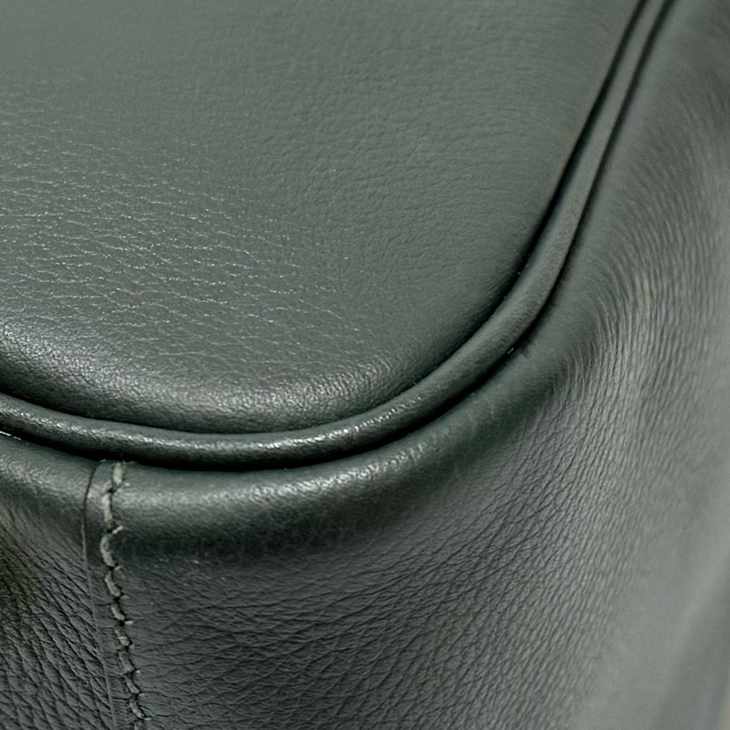 HERMES 1T泰坦綠EVERCOLOR皮金釦LINDY26-18