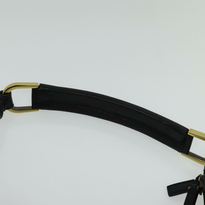 【日本直送】GUCCI Web Sherry Line 單肩包 帆布 黑色 金色 73884 正品 gh324-7