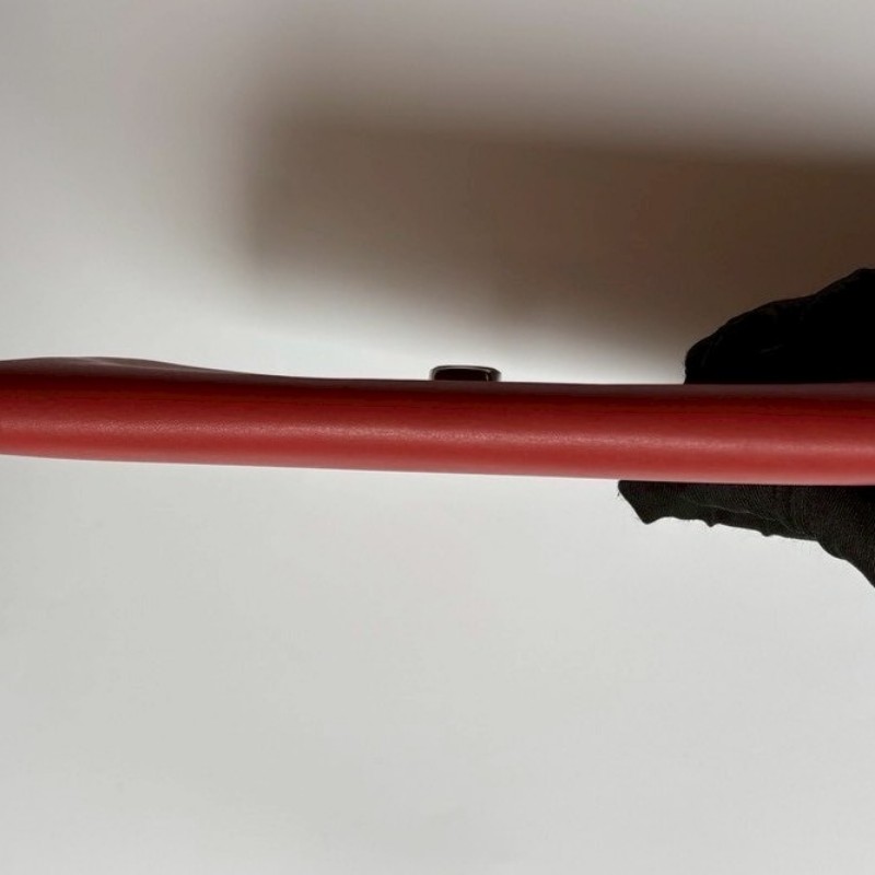 Hermes 銀圓釦粉橘拼磚色皮革長夾-19