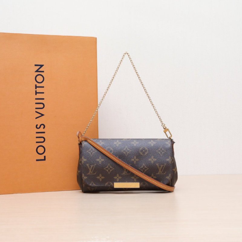 LOUIS VUITTON(路易威登) Favorite 小號 24 老花 PVC 2016-1