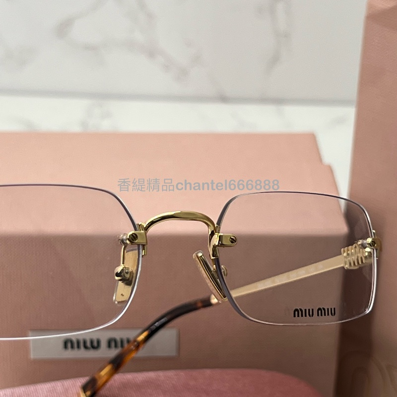 💗香緹國際精品💗 Miu Miu 平光眼鏡 全配 極新-7