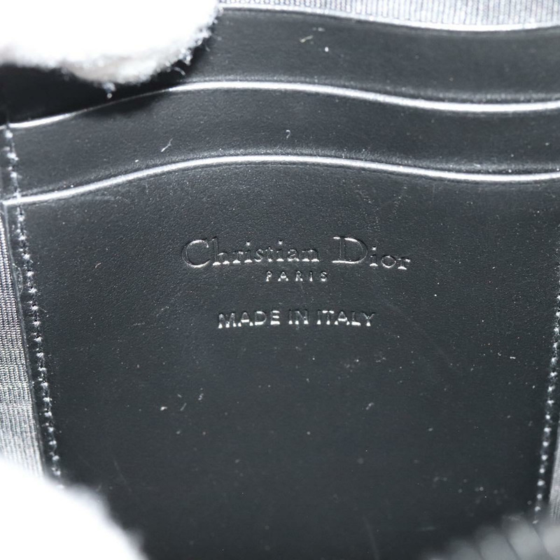 【日本直送】Christian Dior 鏈條單肩包 皮革 黑色 正品 131654-16