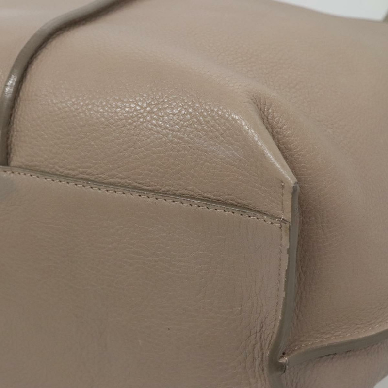 【日本直送】Chloe Vic 手提包 皮革 米色金色 正品 PP843-8
