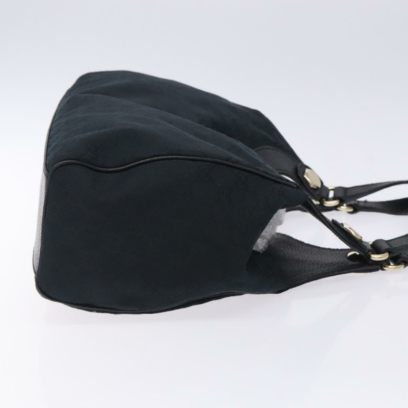 【日本直送】GUCCI GG 帆布單肩包 黑金 154981 正品 131939-2