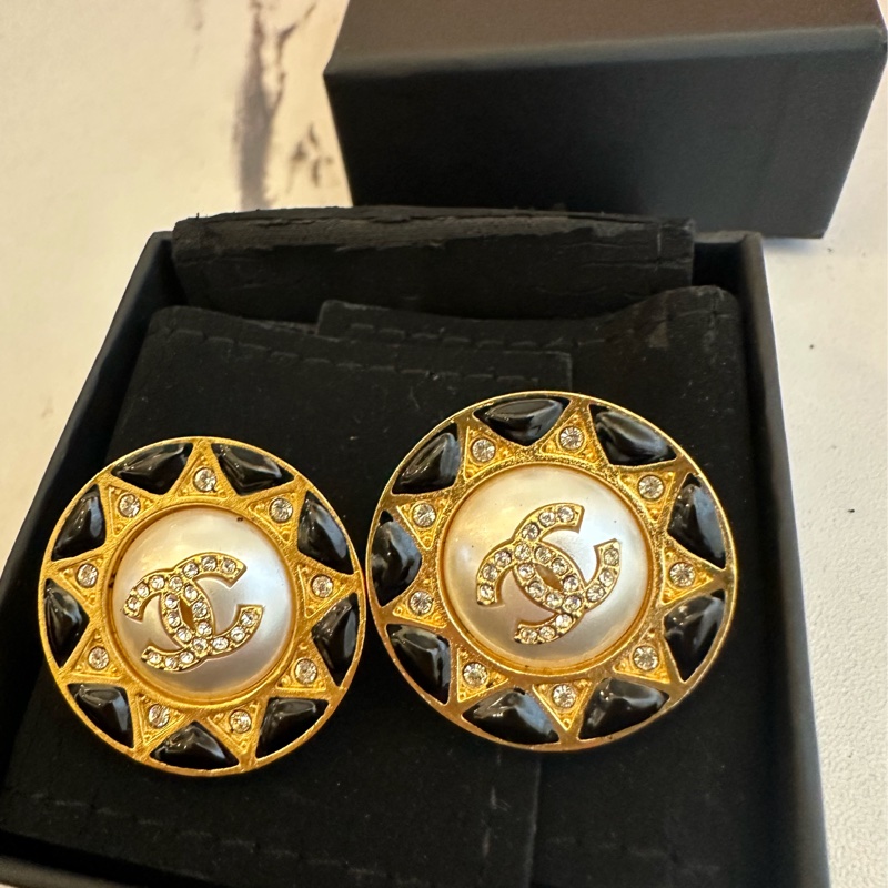 Chanel 超美星星耳環-1