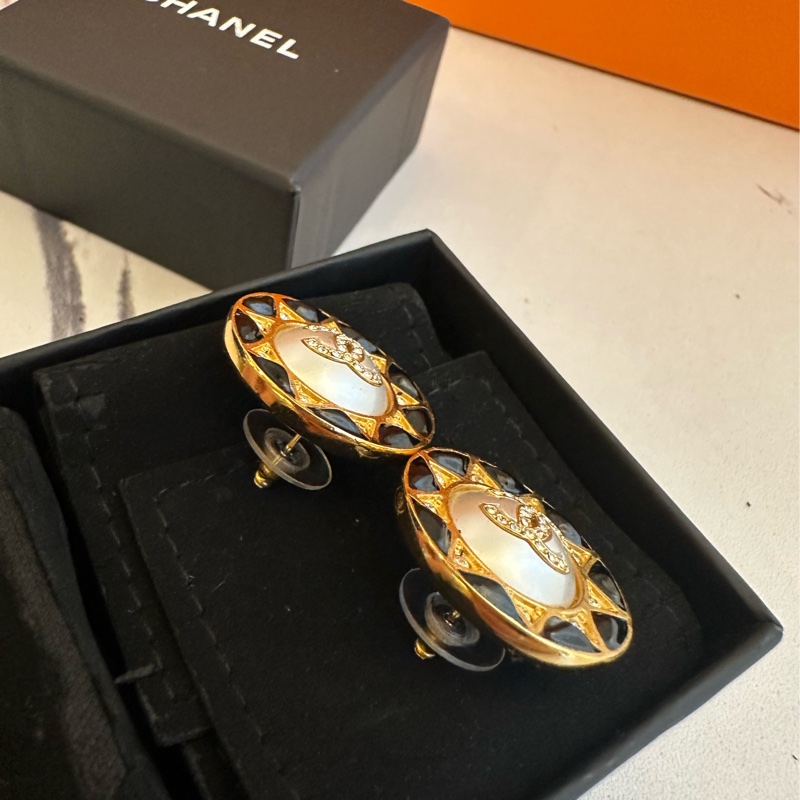 Chanel 超美星星耳環-6