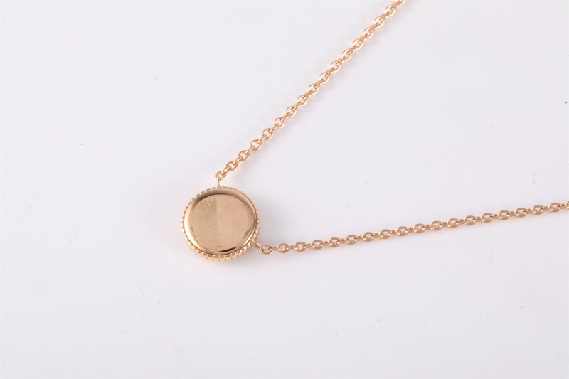 DIOR(迪奧)  18K玫瑰金 鑽石 玫瑰金 ROSE DES VENTS 滿鑽 八芒星 羅盤 項鏈 18K-2