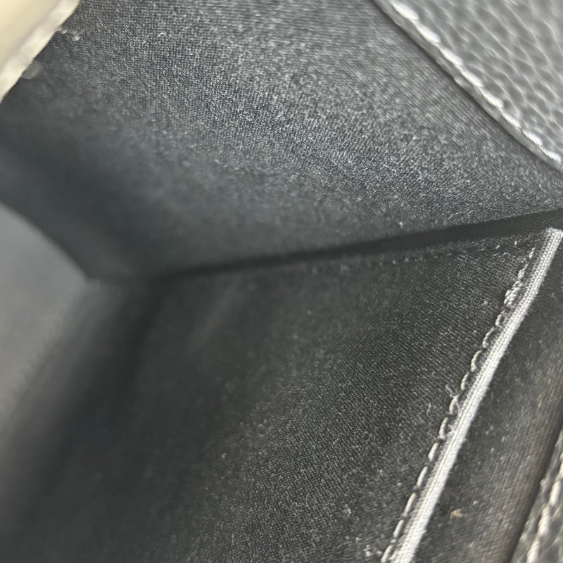 ::Christian Dior:: Safari North-South黑色緹花布拼接牛皮銀釦手提斜背包 琴譜包-25