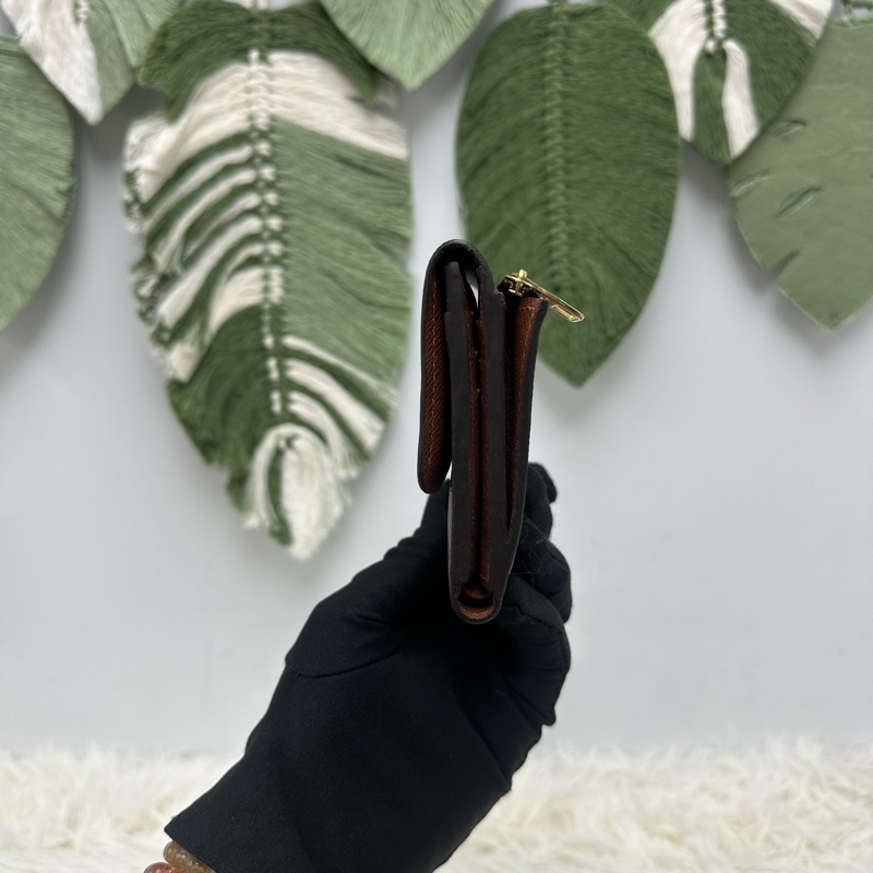 LV 經典老花三摺銀包 卡片包-1