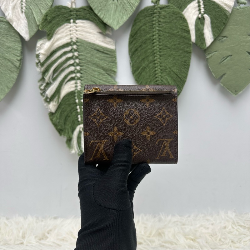 LV 經典老花三摺銀包 卡片包-3