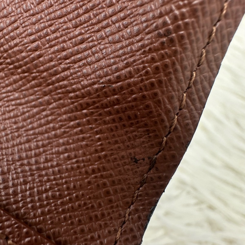 LV 經典老花三摺銀包 卡片包-8