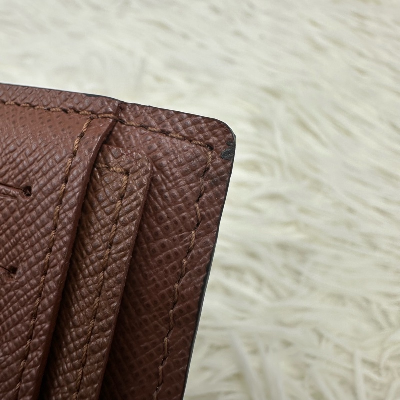 LV 經典老花三摺銀包 卡片包-9