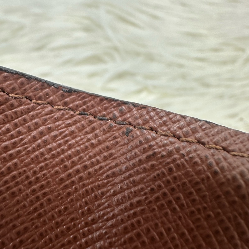 LV 經典老花三摺銀包 卡片包-10