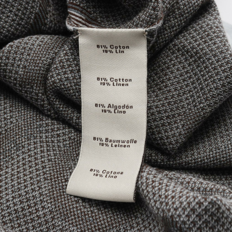 愛馬仕 Valentin Valentine 針織棉質布料 藍色多色 二手男款-3