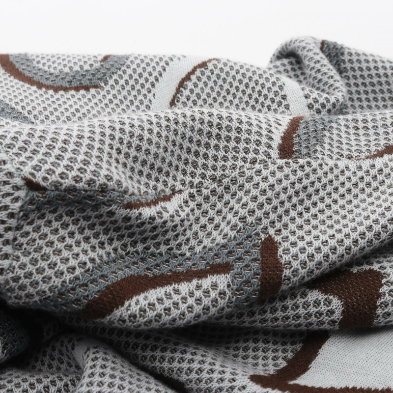 愛馬仕 Valentin Valentine 針織棉質布料 藍色多色 二手男款-4