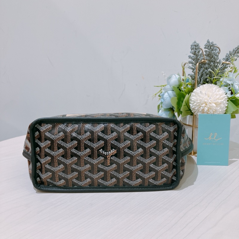 TK1753 GOYARD 戈雅迷你手拿肩帶包包ANJOU MINI TOTE BAG WITH DOG PRINT-4