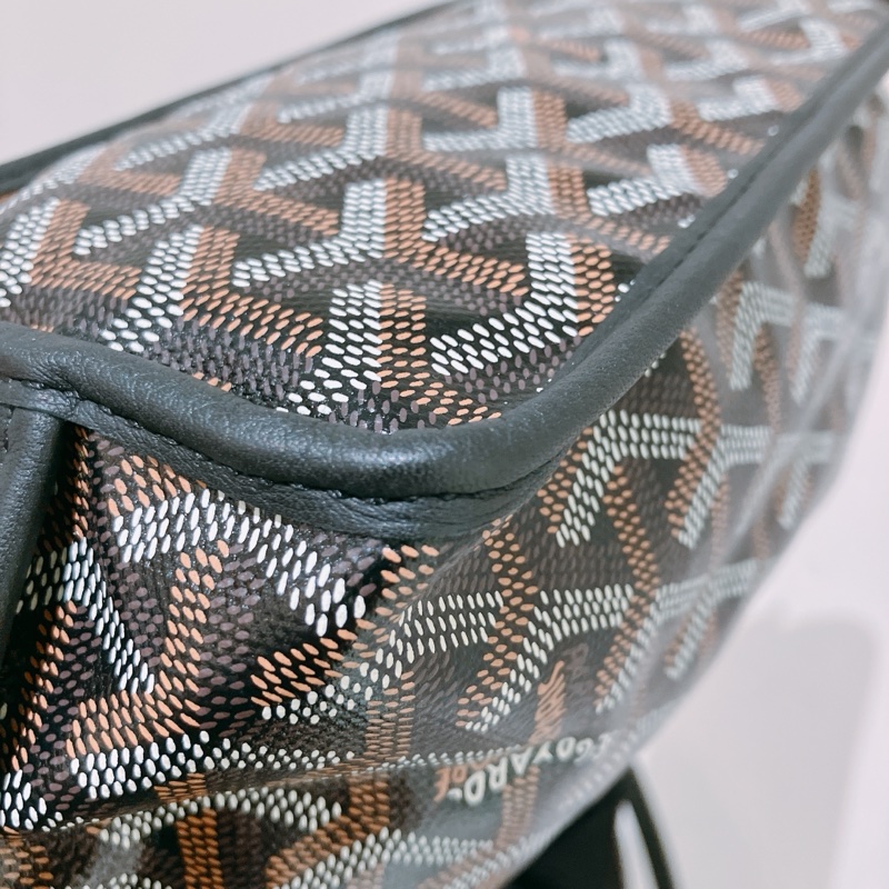 TK1753 GOYARD 戈雅迷你手拿肩帶包包ANJOU MINI TOTE BAG WITH DOG PRINT-7