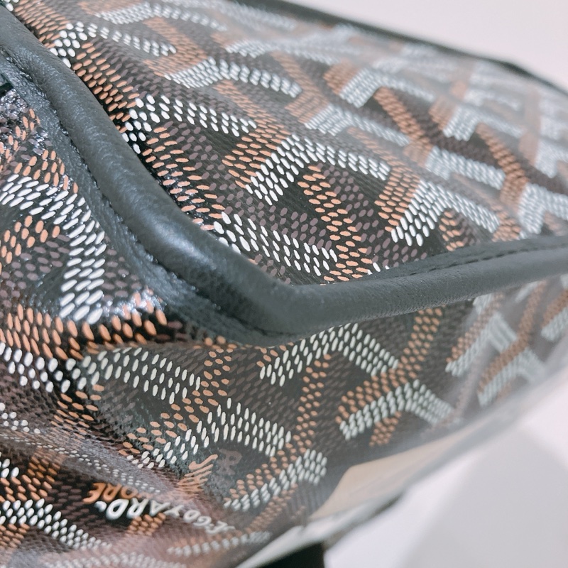 TK1753 GOYARD 戈雅迷你手拿肩帶包包ANJOU MINI TOTE BAG WITH DOG PRINT-8