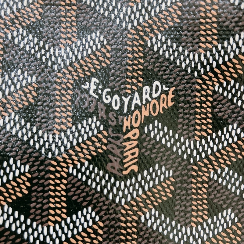 TK1753 GOYARD 戈雅迷你手拿肩帶包包ANJOU MINI TOTE BAG WITH DOG PRINT-10