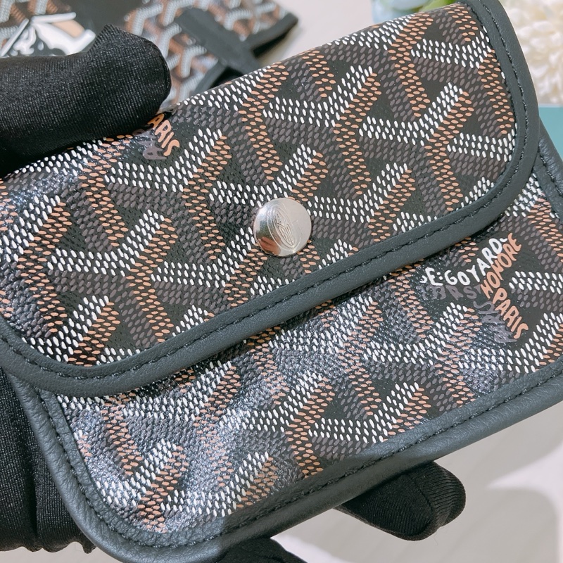 TK1753 GOYARD 戈雅迷你手拿肩帶包包ANJOU MINI TOTE BAG WITH DOG PRINT-15