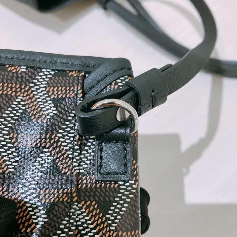 TK1753 GOYARD 戈雅迷你手拿肩帶包包ANJOU MINI TOTE BAG WITH DOG PRINT-16