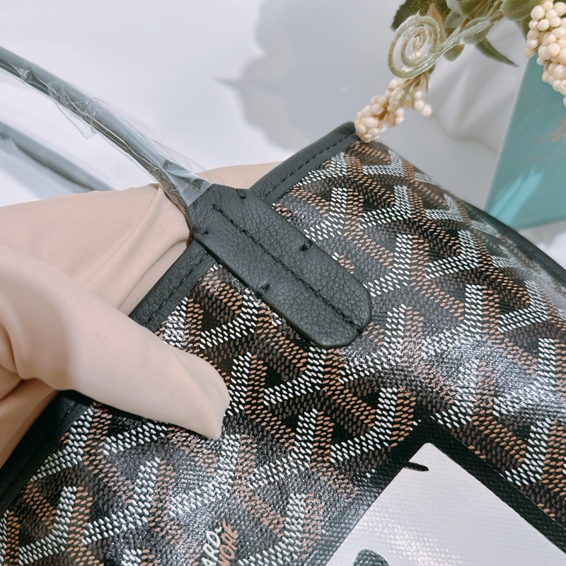 TK1753 GOYARD 戈雅迷你手拿肩帶包包ANJOU MINI TOTE BAG WITH DOG PRINT-22