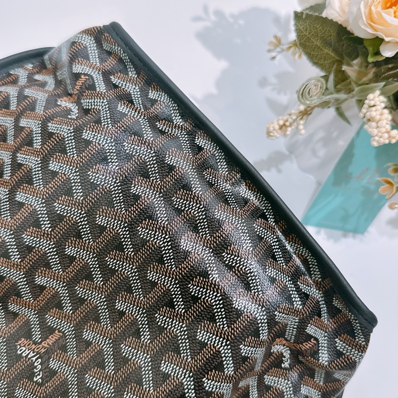 TK1753 GOYARD 戈雅迷你手拿肩帶包包ANJOU MINI TOTE BAG WITH DOG PRINT-32