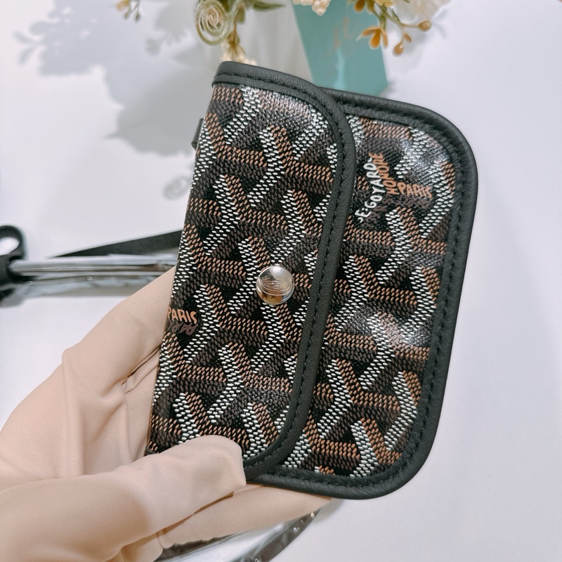 TK1753 GOYARD 戈雅迷你手拿肩帶包包ANJOU MINI TOTE BAG WITH DOG PRINT-37