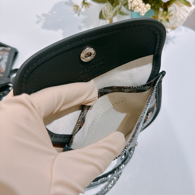 TK1753 GOYARD 戈雅迷你手拿肩帶包包ANJOU MINI TOTE BAG WITH DOG PRINT-38