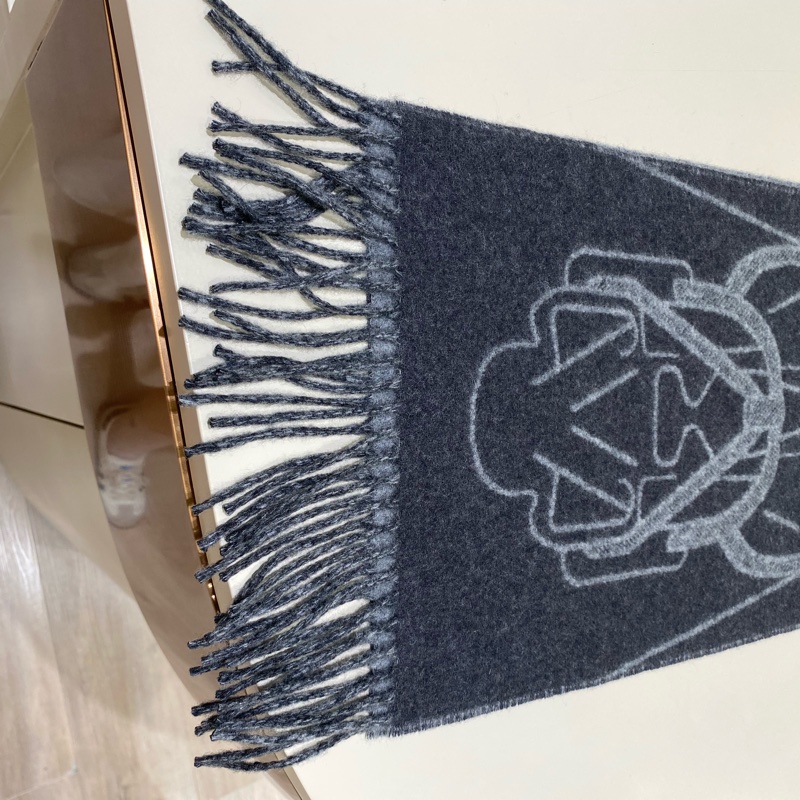 TK1758 HERMES 愛馬仕馬具圖案全羊毛頸巾TETE-A-TETE EQUESTRE SCARF CASHMERE 25CM X 170CM-14
