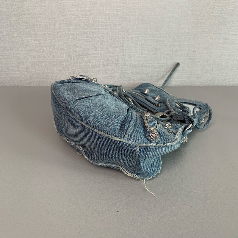 Balenciaga 牛仔機車包-6