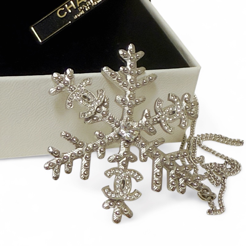 🍒CHANEL 雪花系列短鏈 3F250807-1-0