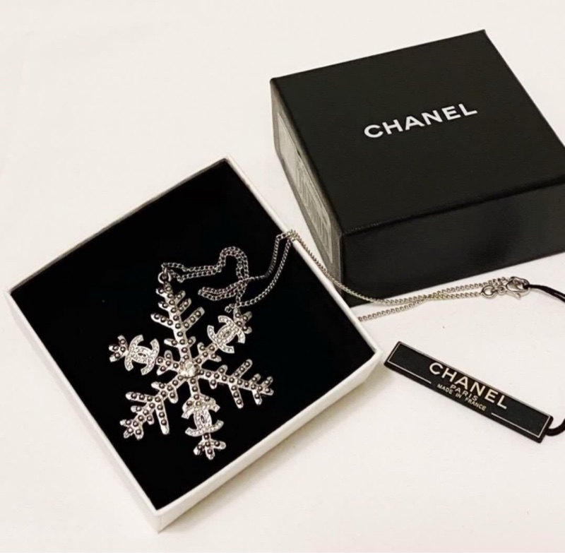 🍒CHANEL 雪花系列短鏈 3F250807-1-1