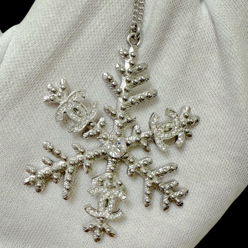 🍒CHANEL 雪花系列短鏈 3F250807-1-5