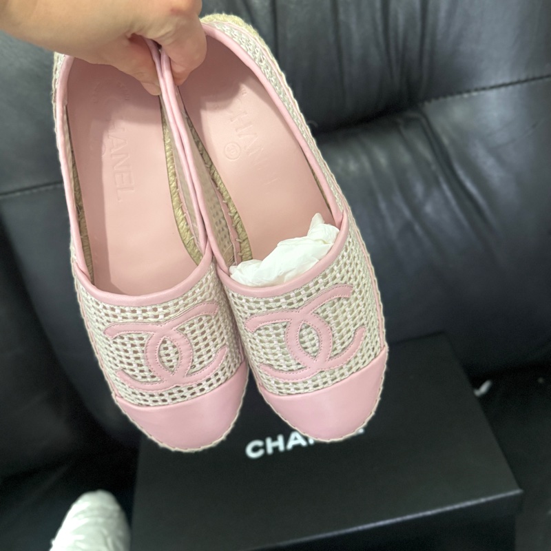 全新Chanel漁夫鞋-2