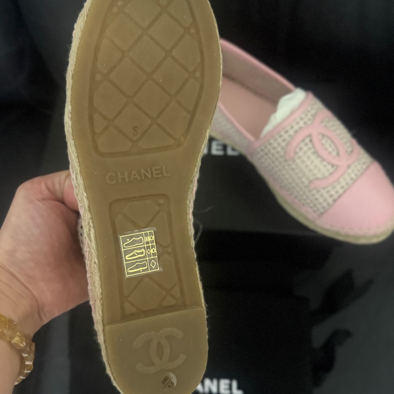 全新Chanel漁夫鞋-5