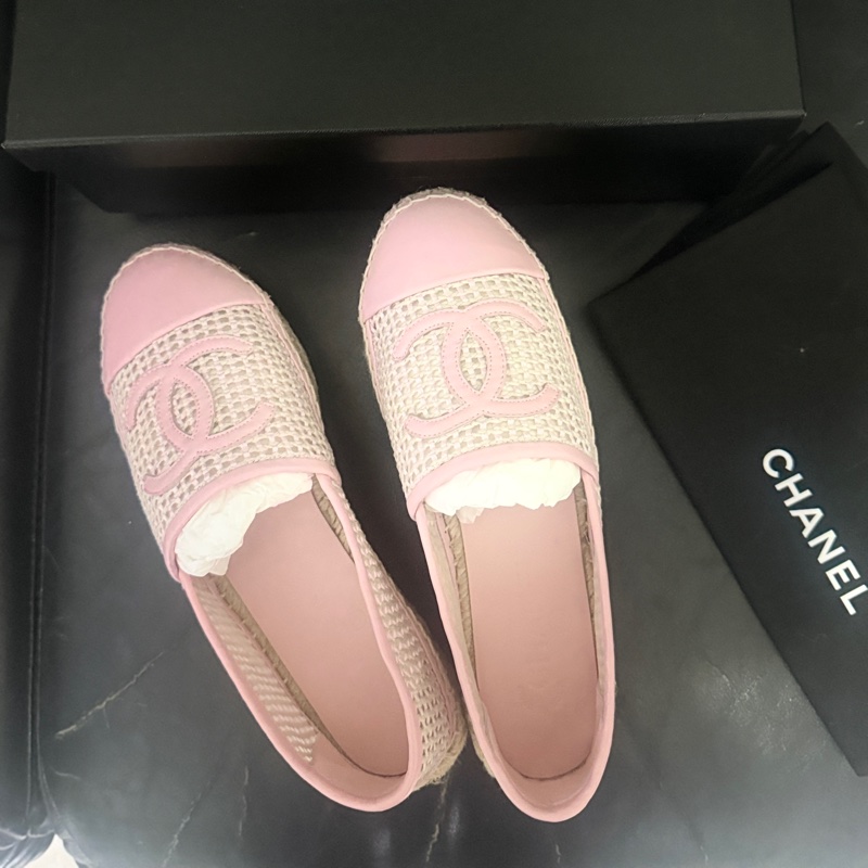 全新Chanel漁夫鞋-6